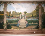 English Landscape Mural